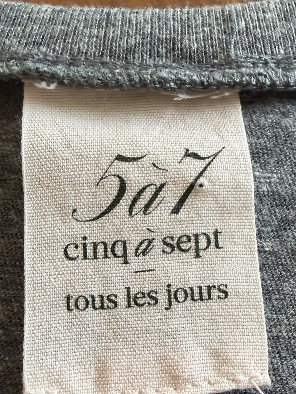 CINQ À SEPT “